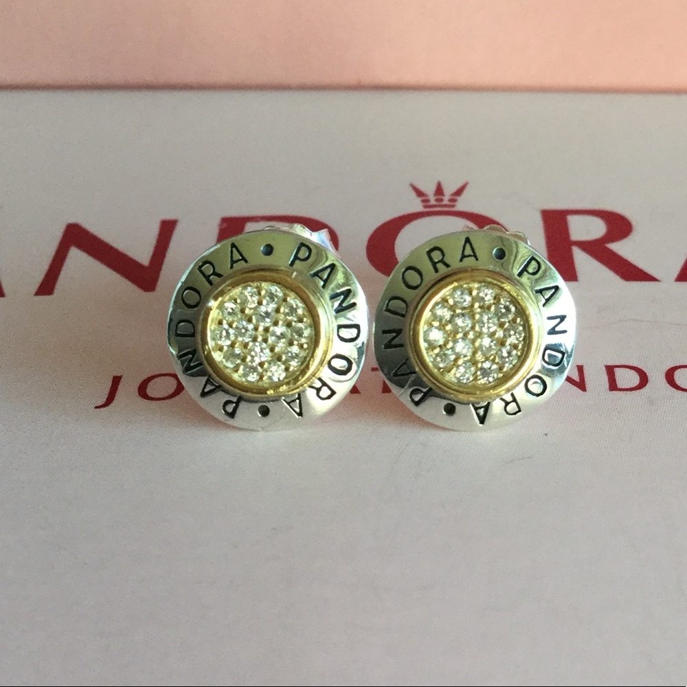 Original pandora signature earrings